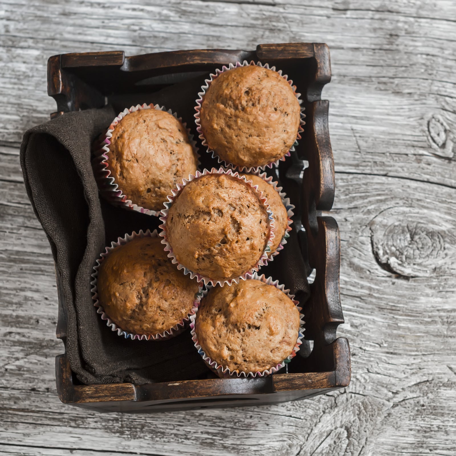 Chai Spice Banana Muffins