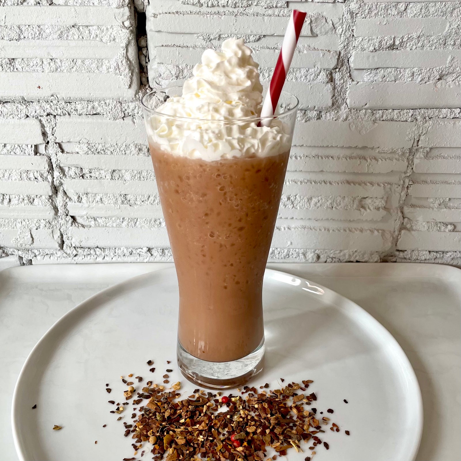 Chocolate Chip Chai Frappe