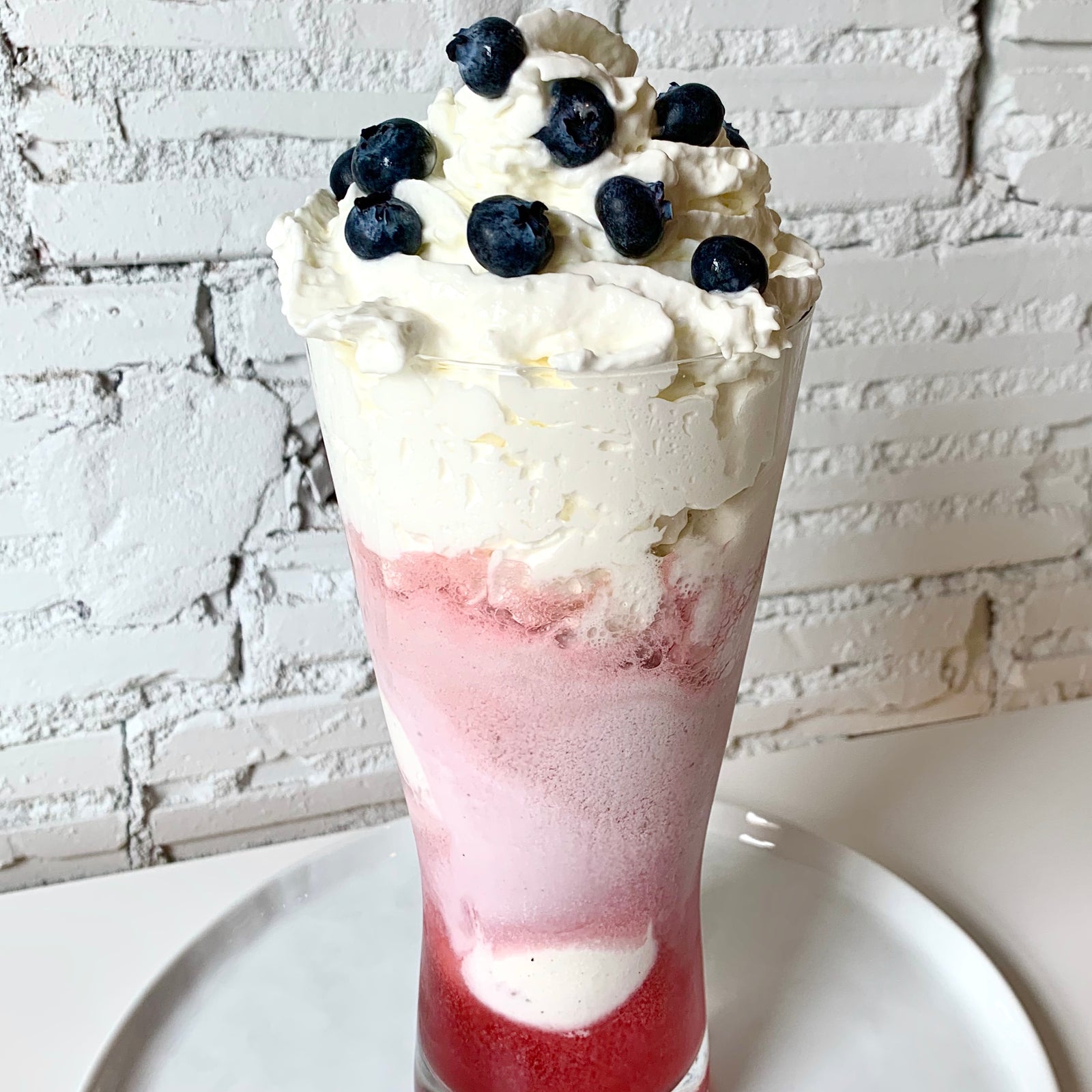 Hibiscus Ginger Fizzy Float