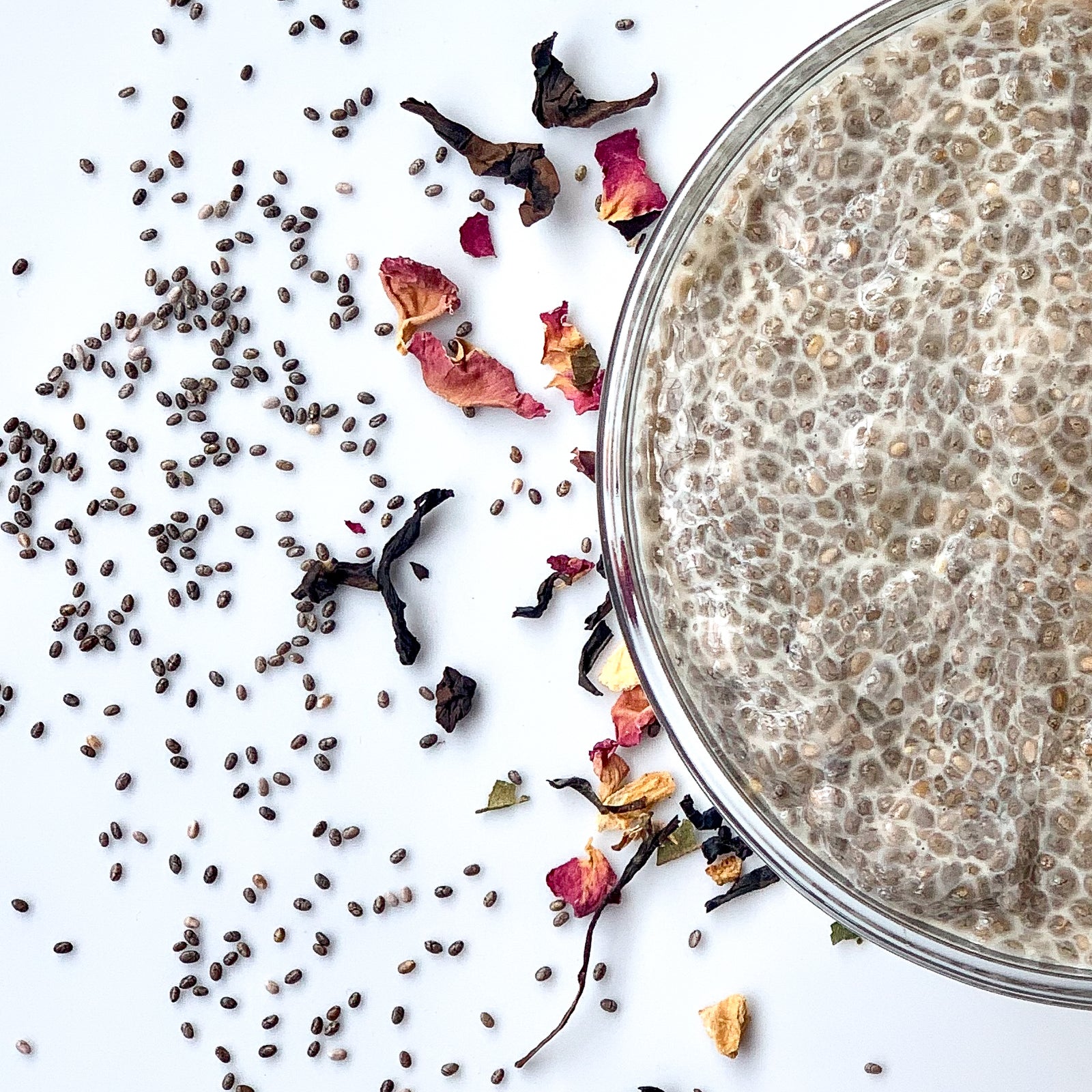 Turkish Delight Chia Seed Pudding